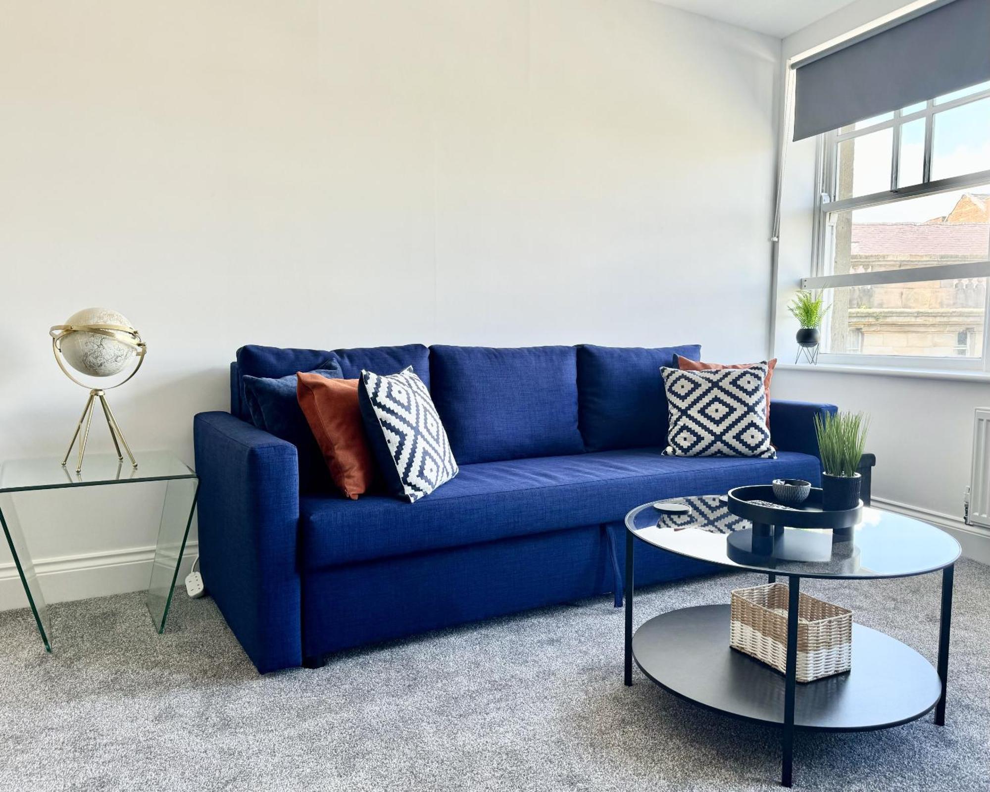 The Crown View - Luxury Apartment - Free Parking Nearby 哈罗盖特 外观 照片